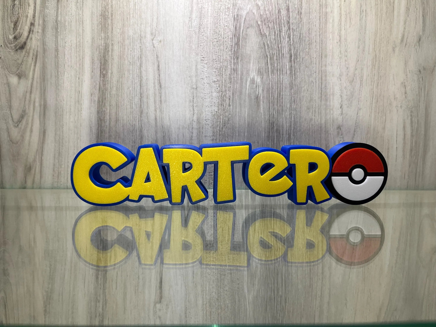 Pokemon Style Name Plate